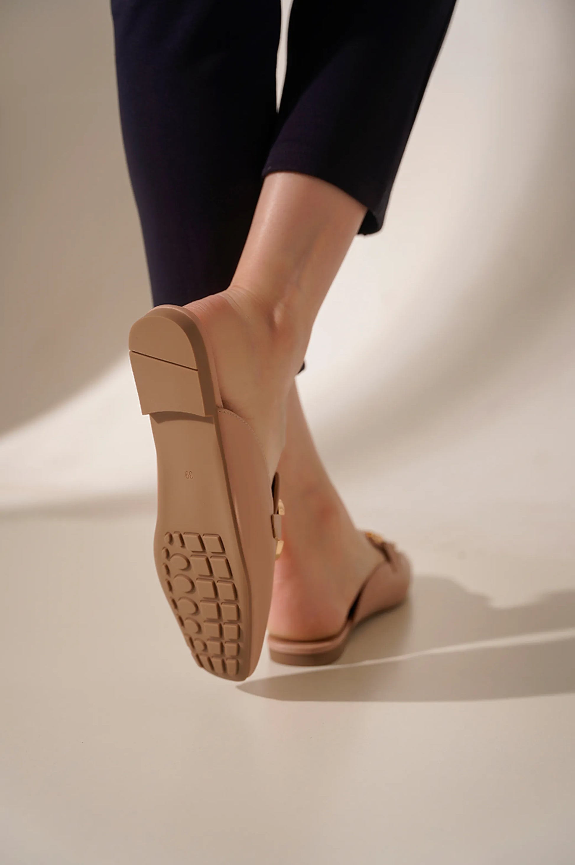 PINK STAPLE MAMA MULES