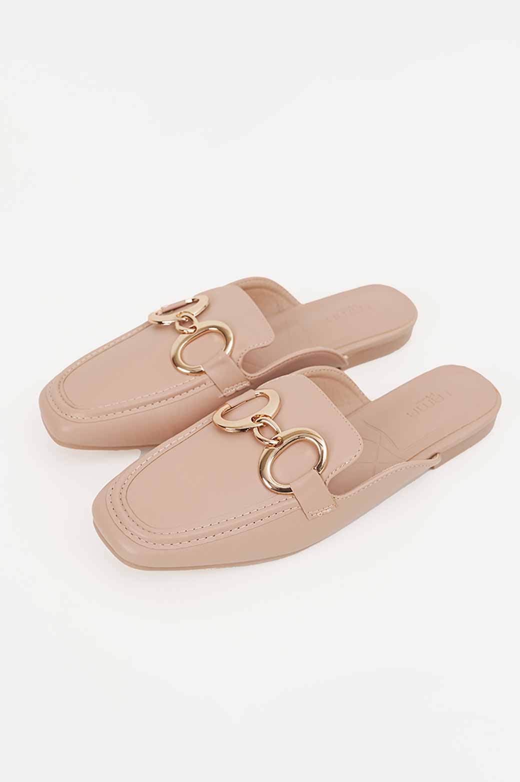 PINK STAPLE MAMA MULES
