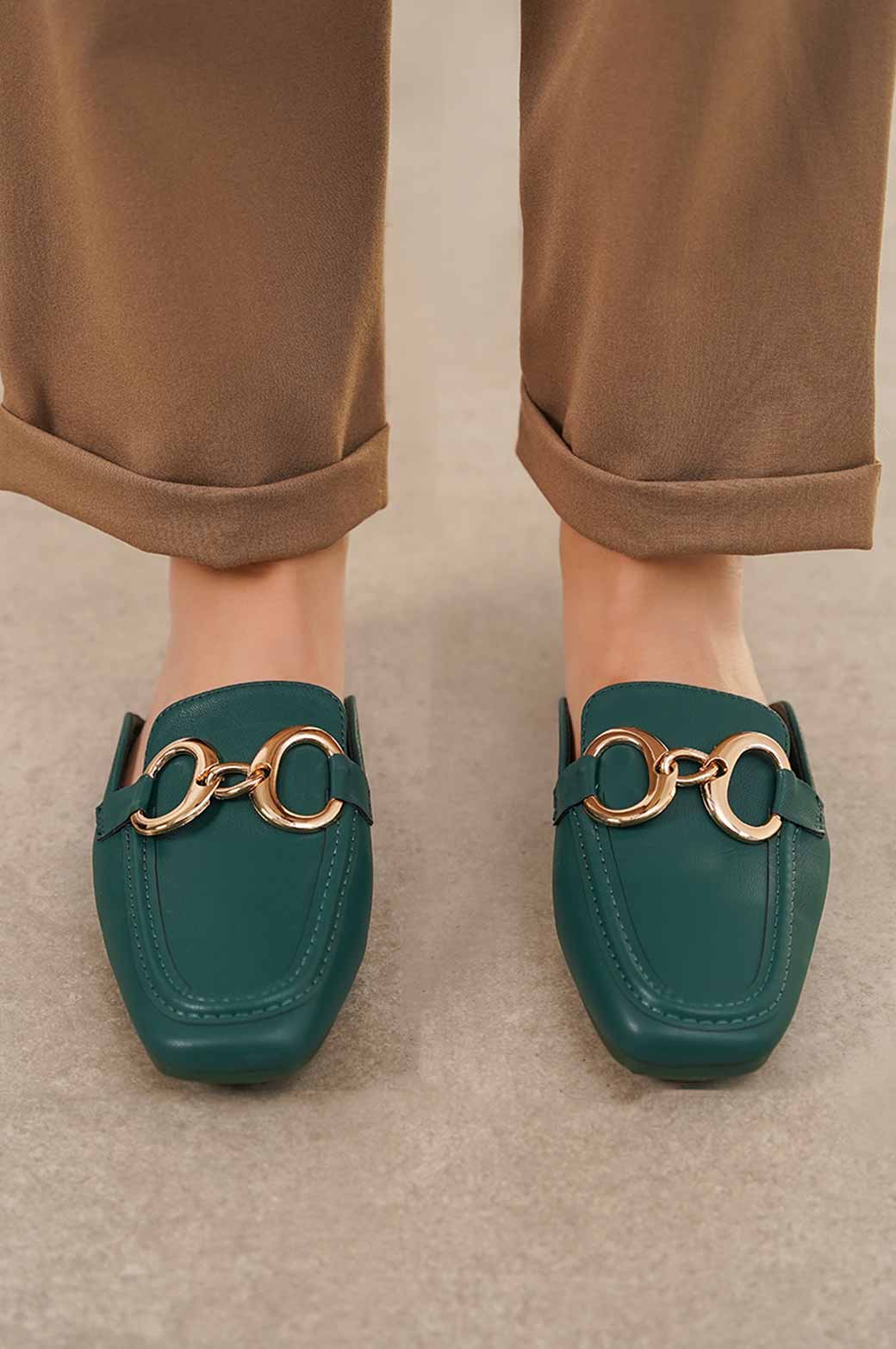 PINK STAPLE MAMA MULES