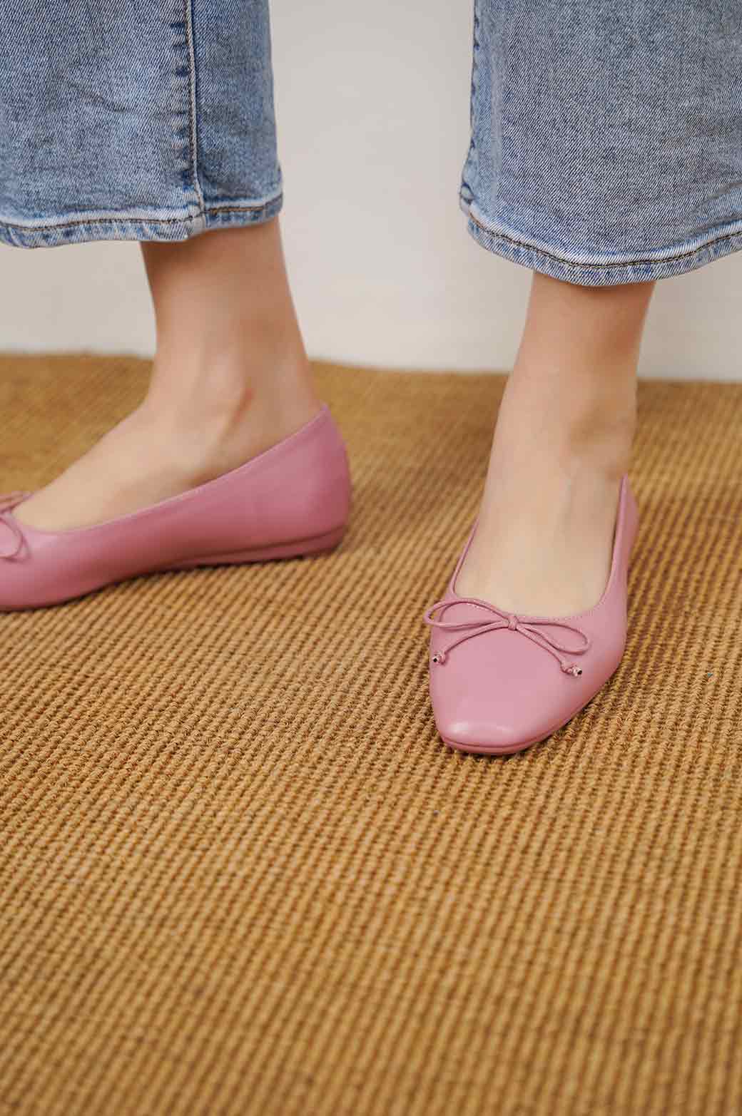 PINK BALLET PUMPS