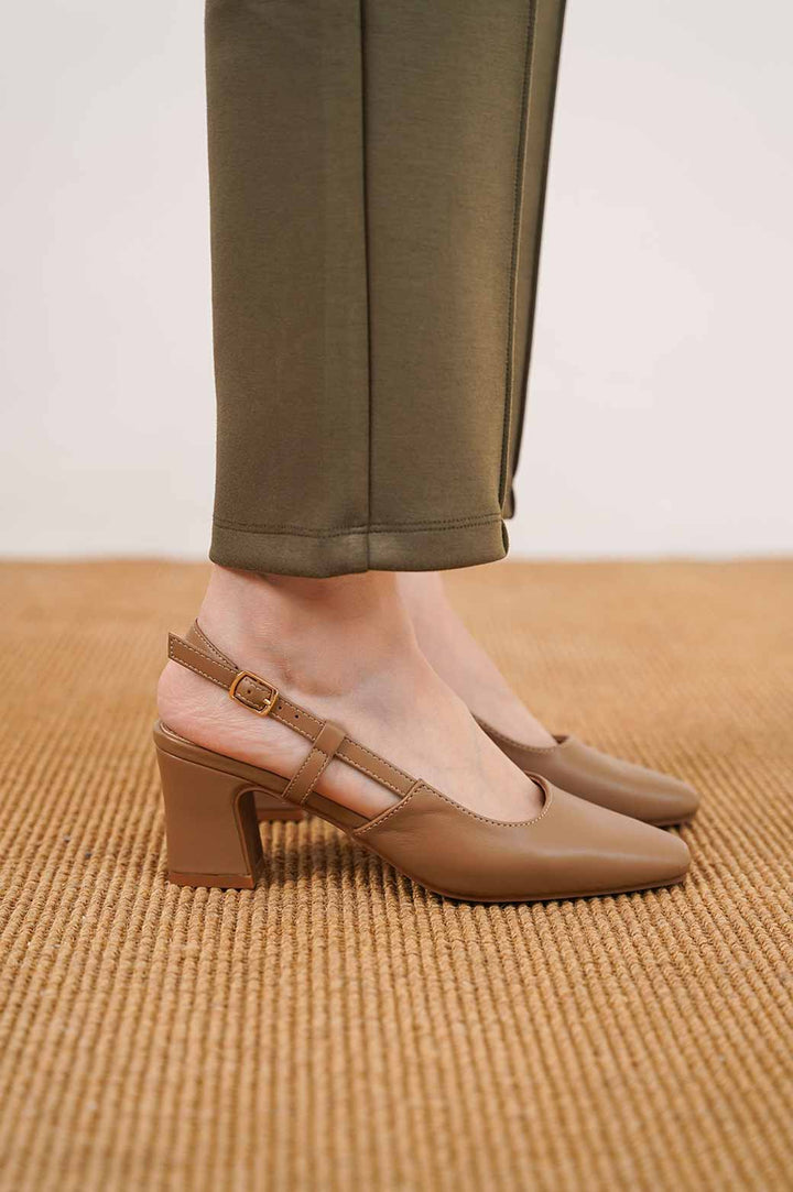 KHAKI EVERYDAY HEEL