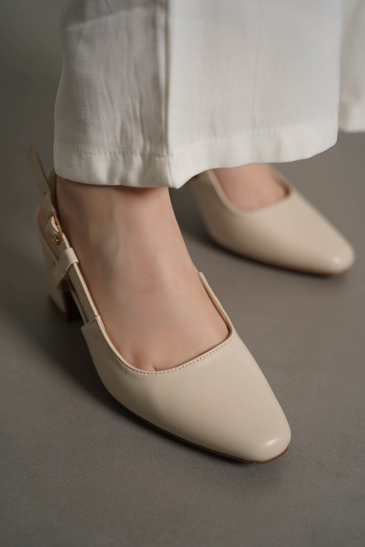 NUDE EVERYDAY HEELS