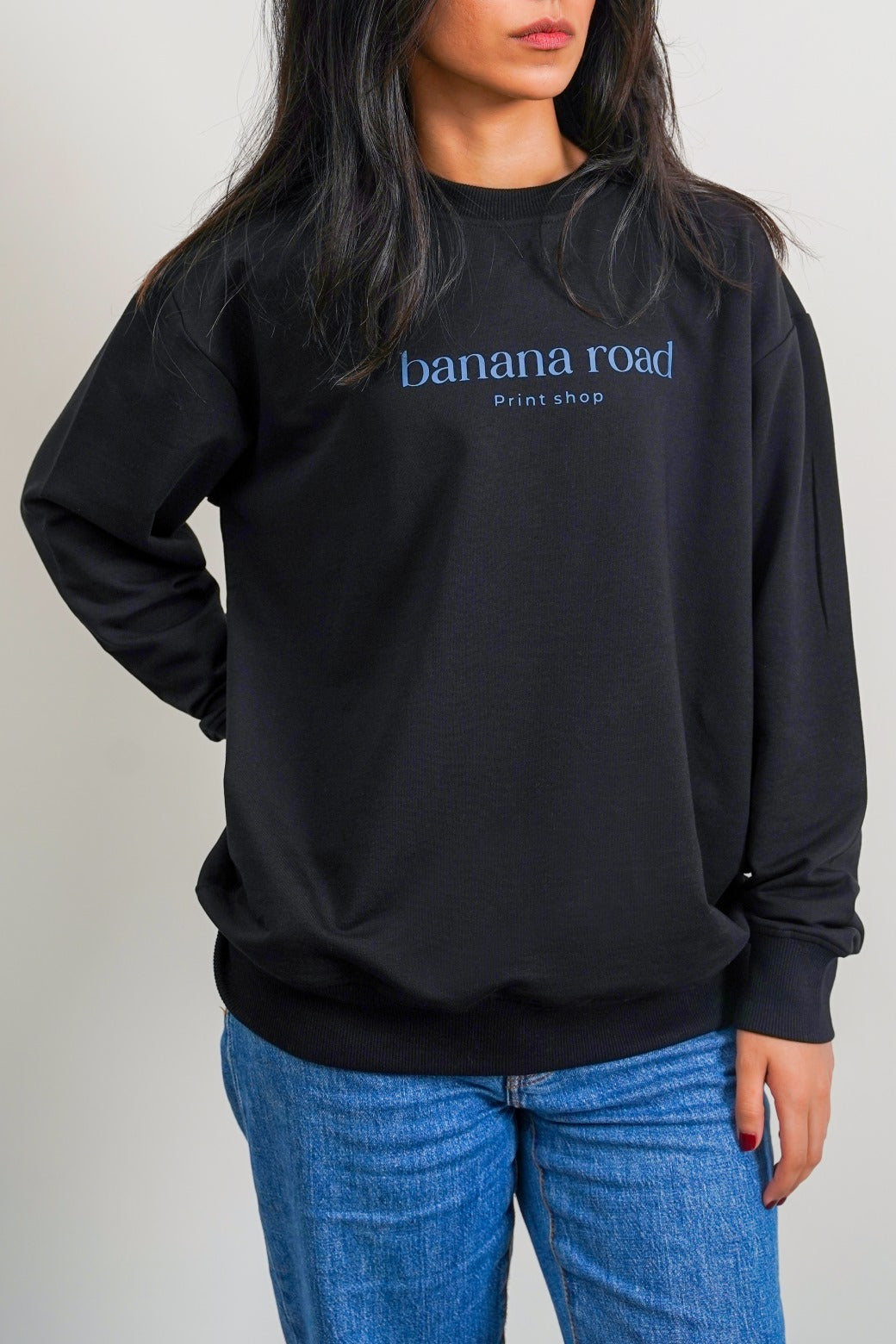 BLACK BANANA ROAD UNISEX SWEATSHIRT