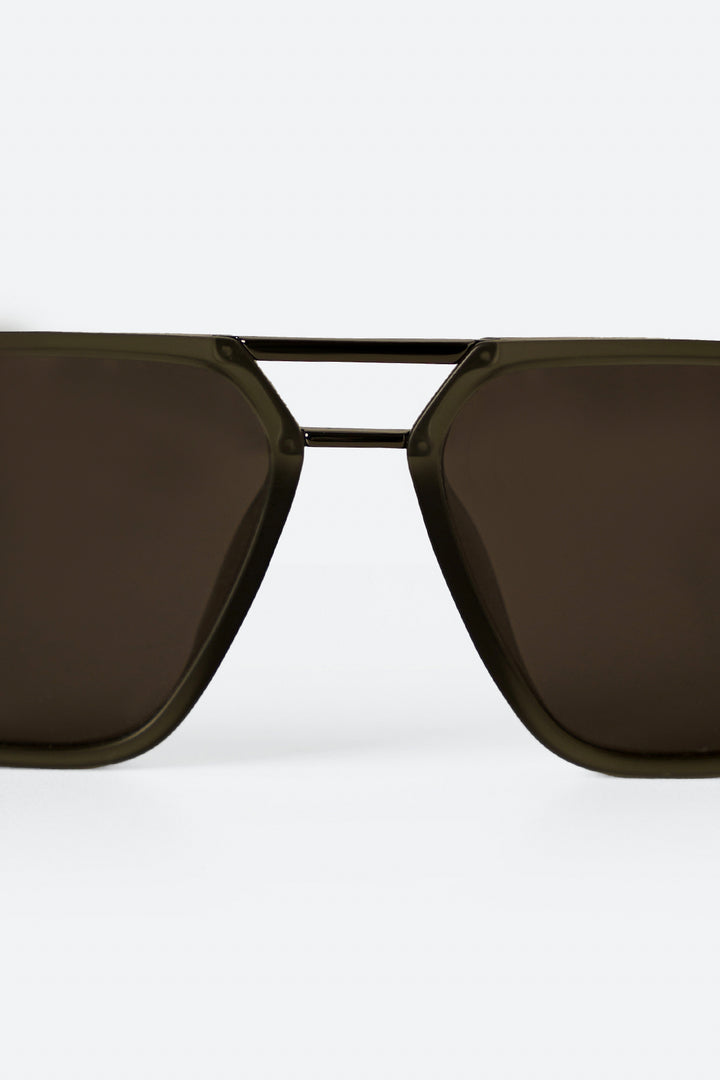 GREY BLACK UNI SUN GLASSES