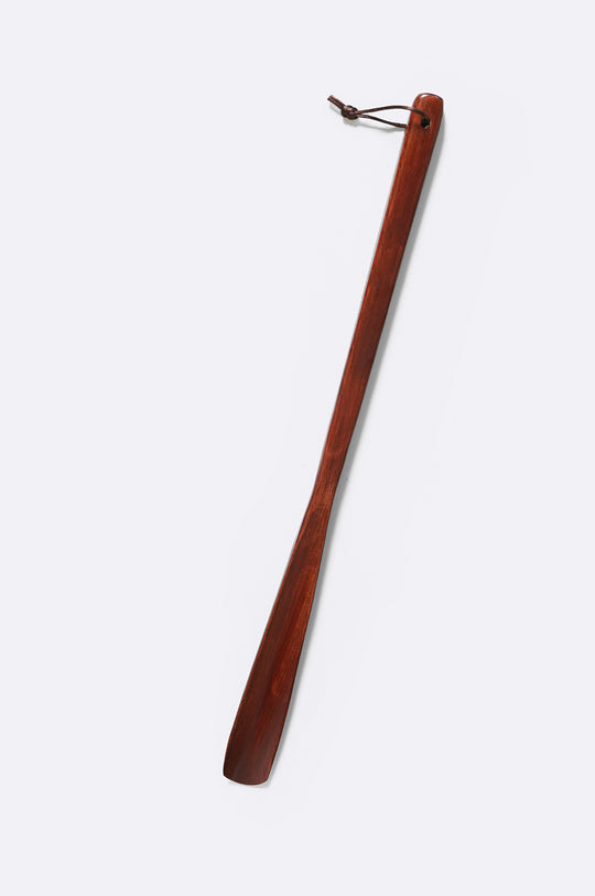 LIGHT BROWN WOODEN SHOEHORN