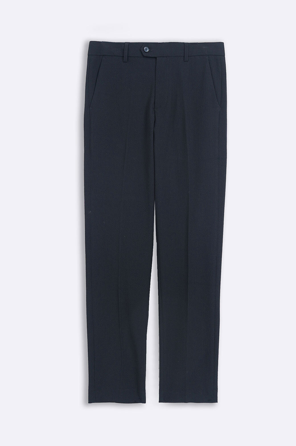 NAVY TEXTURED PANTS