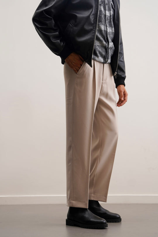 BEIGE ADJUSTABLE PANTS