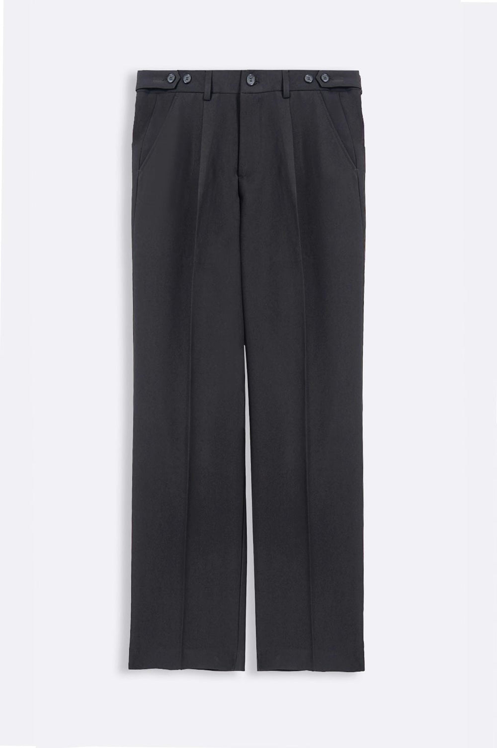 BLACK ADJUSTABLE PANTS