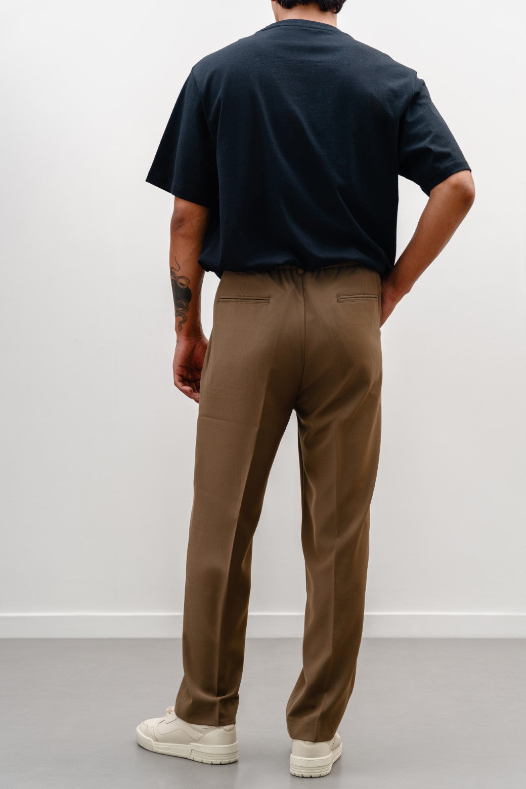 BROWN ADJUSTABLE PANTS