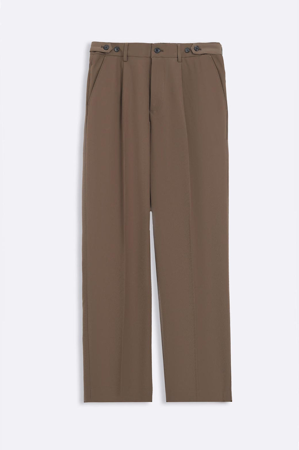 BROWN ADJUSTABLE PANTS