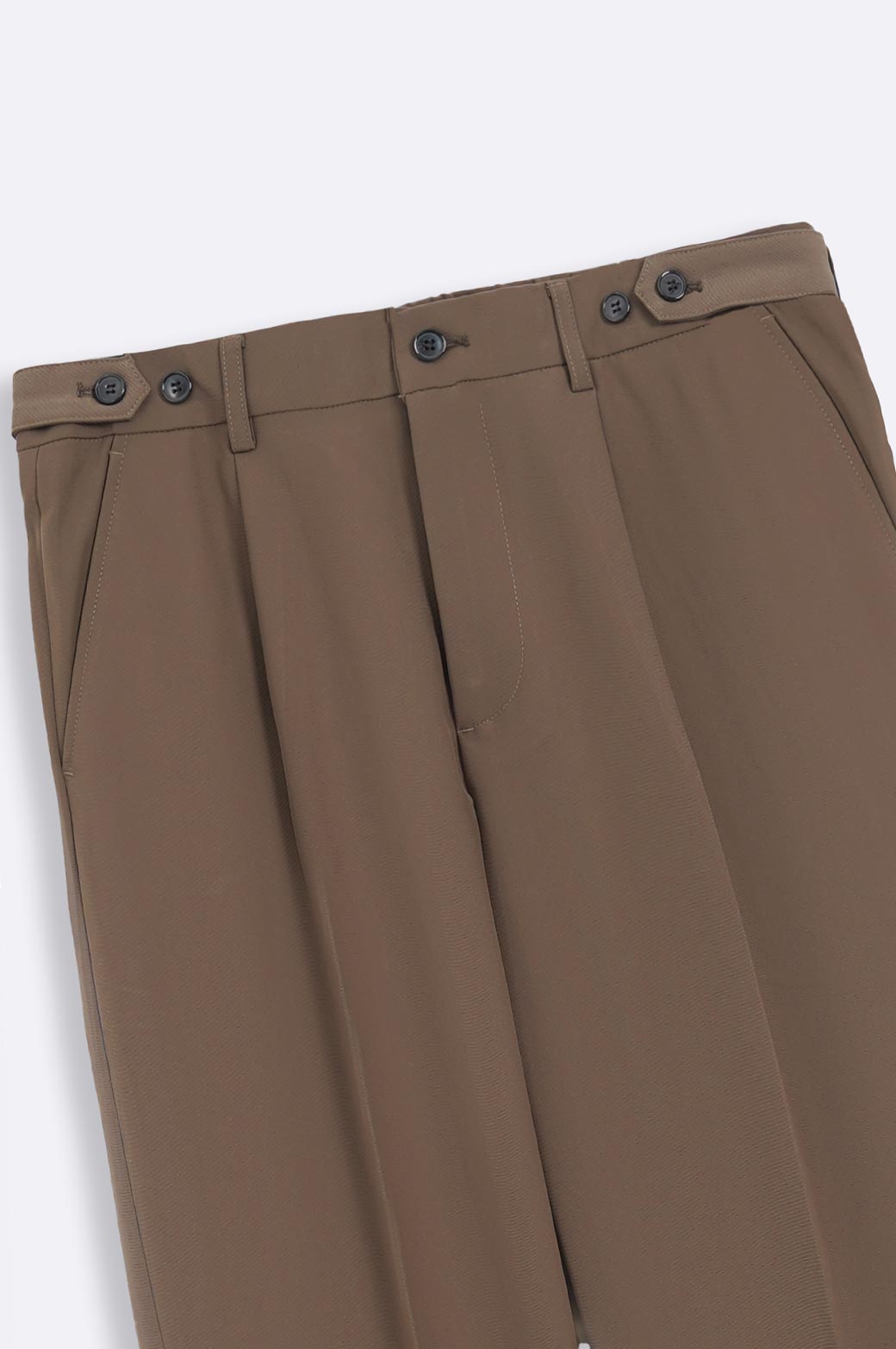 BROWN ADJUSTABLE PANTS