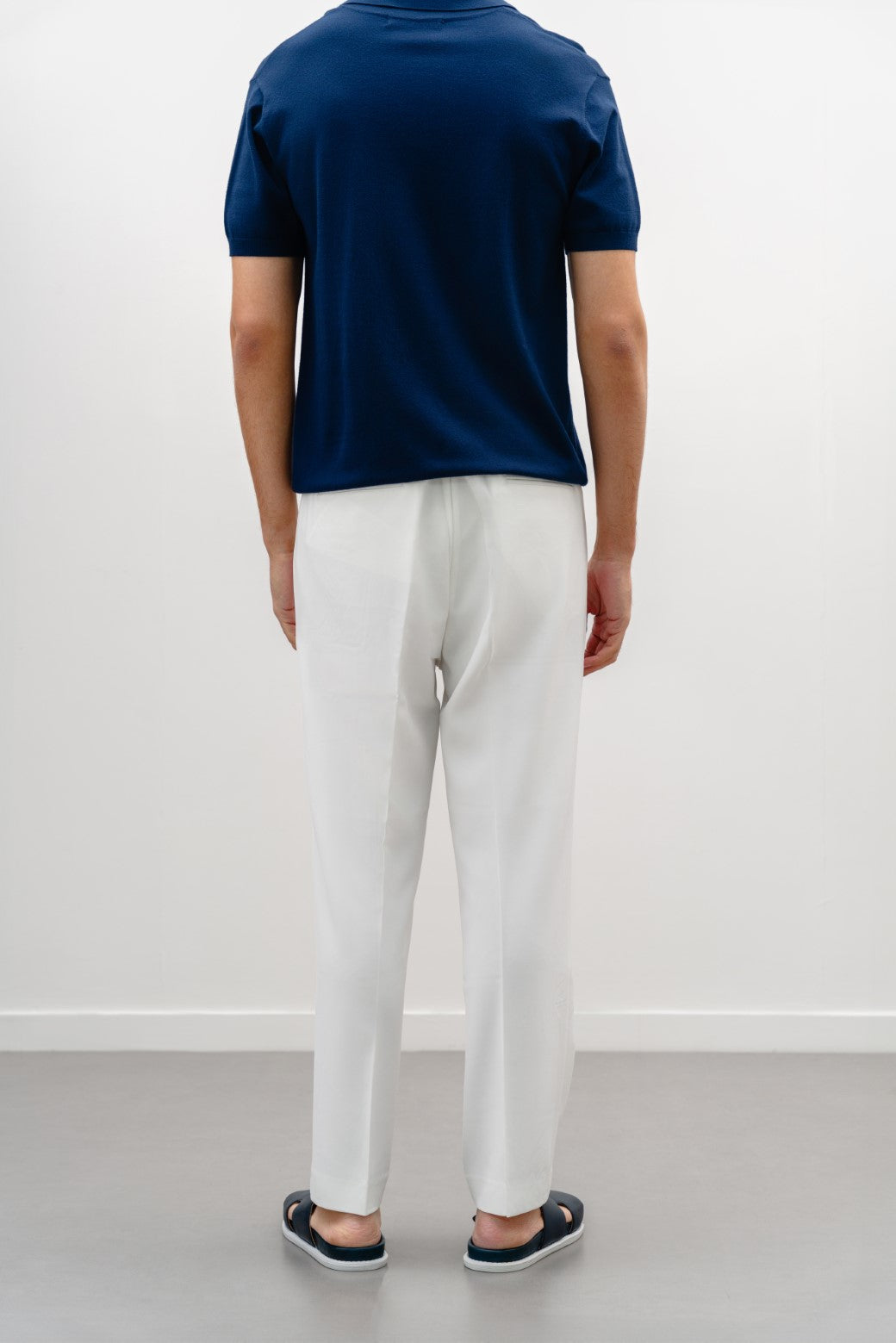 WHITE ADJUSTABLE PANTS