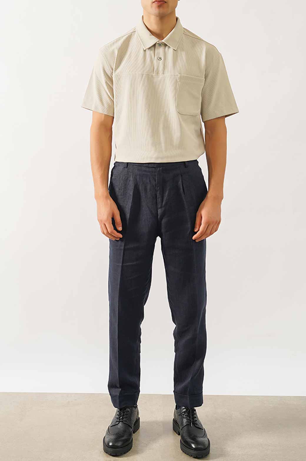 BEIGE GOLF POLO