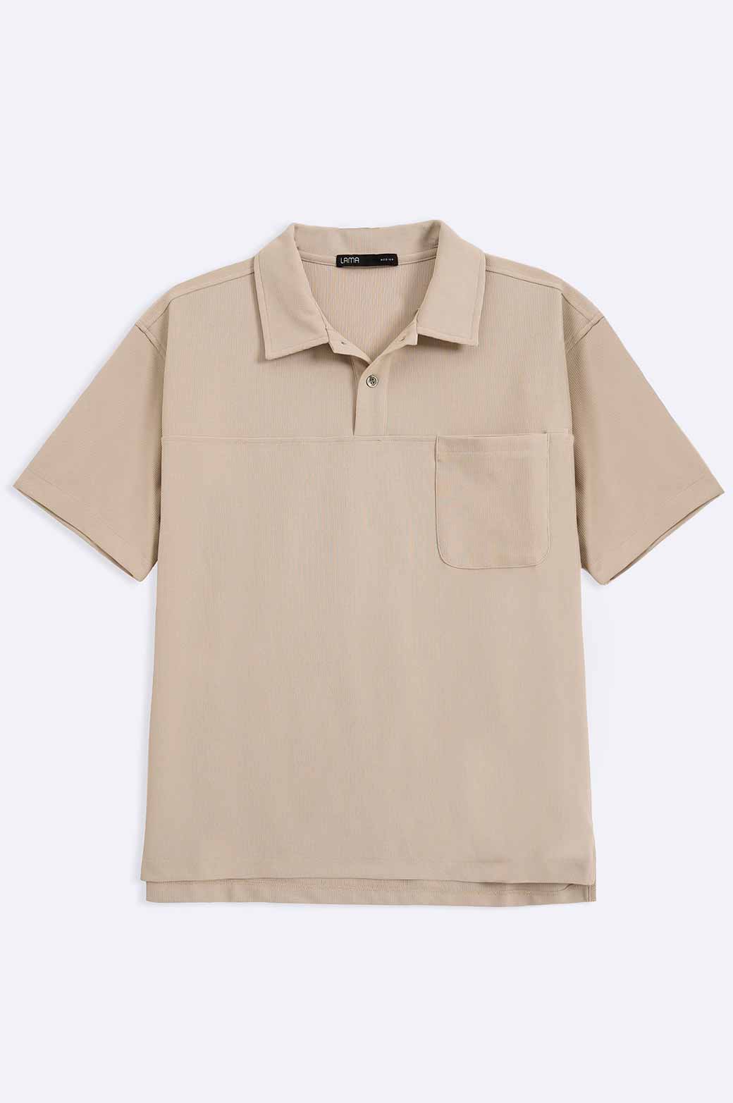 BEIGE GOLF POLO
