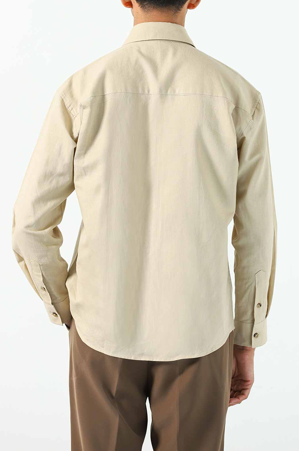 BEIGE BASIC SHIRT