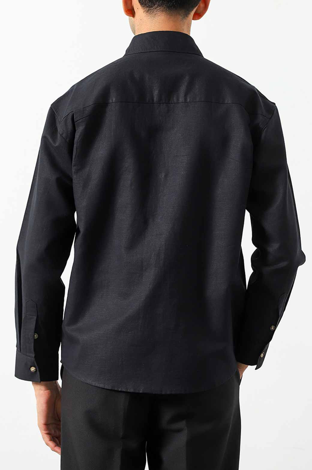 BLACK BASIC SHIRT