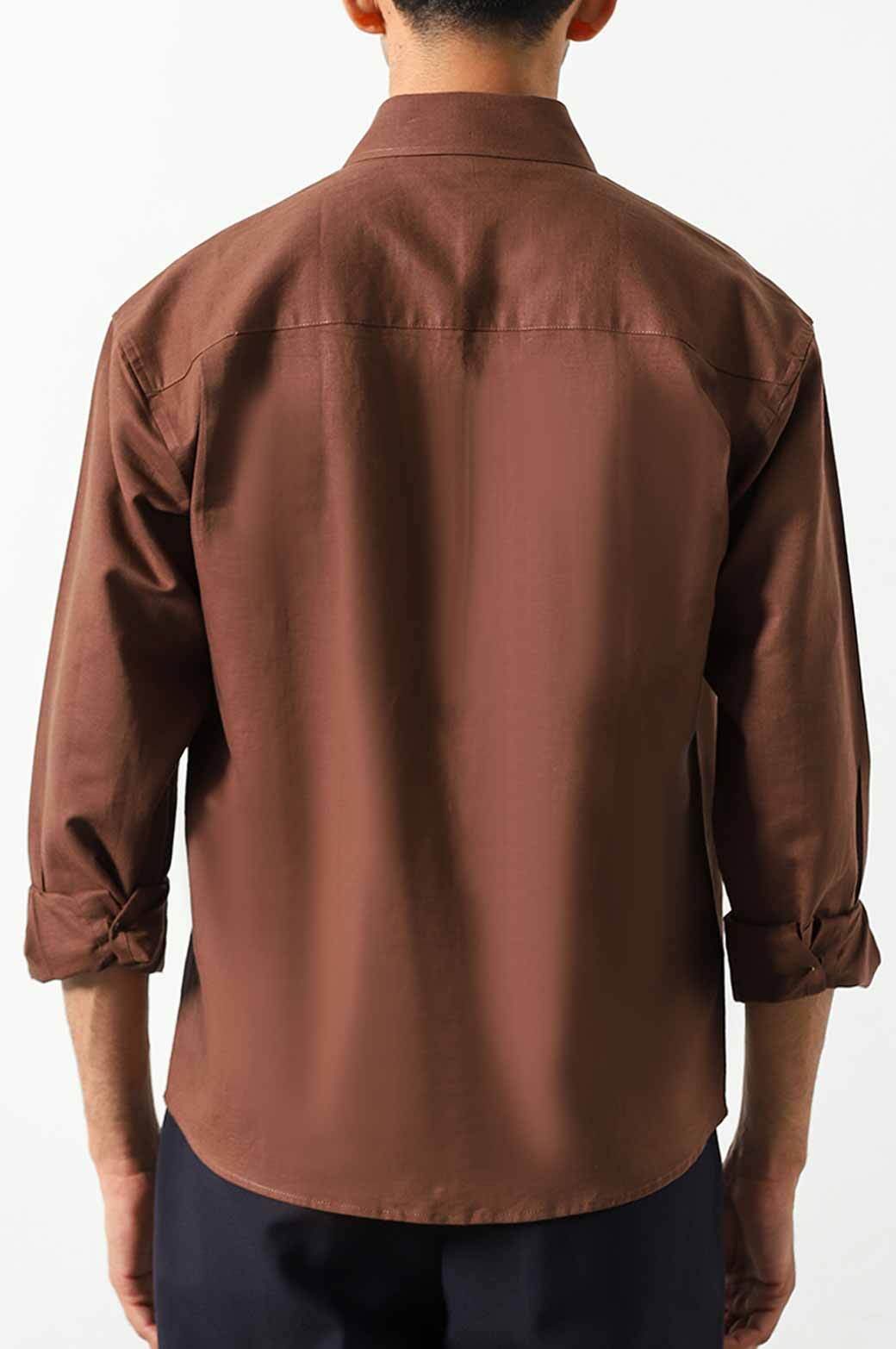 CHOCOLATE BASIC SHIRT