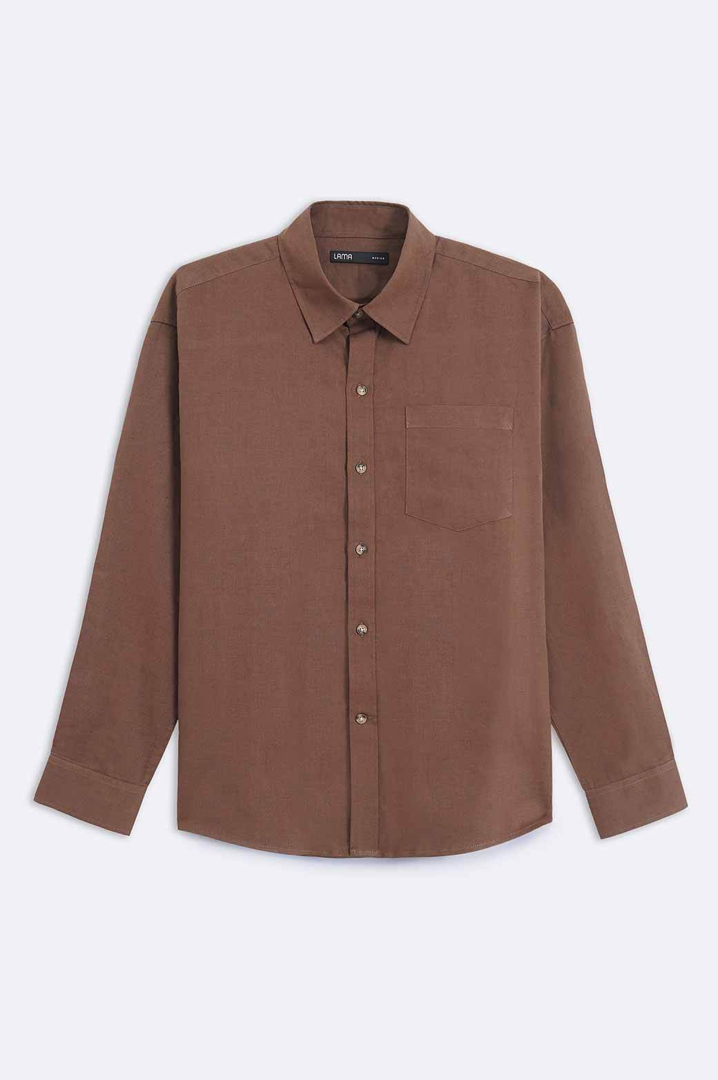 CHOCOLATE BASIC SHIRT