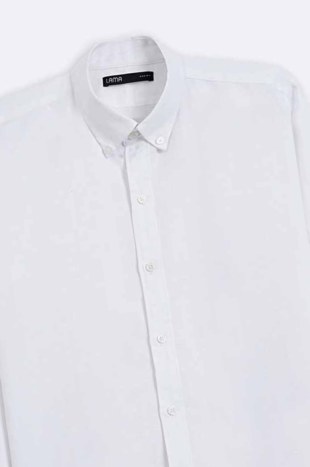 WHITE LINEN BUTTON DOWN SHIRT
