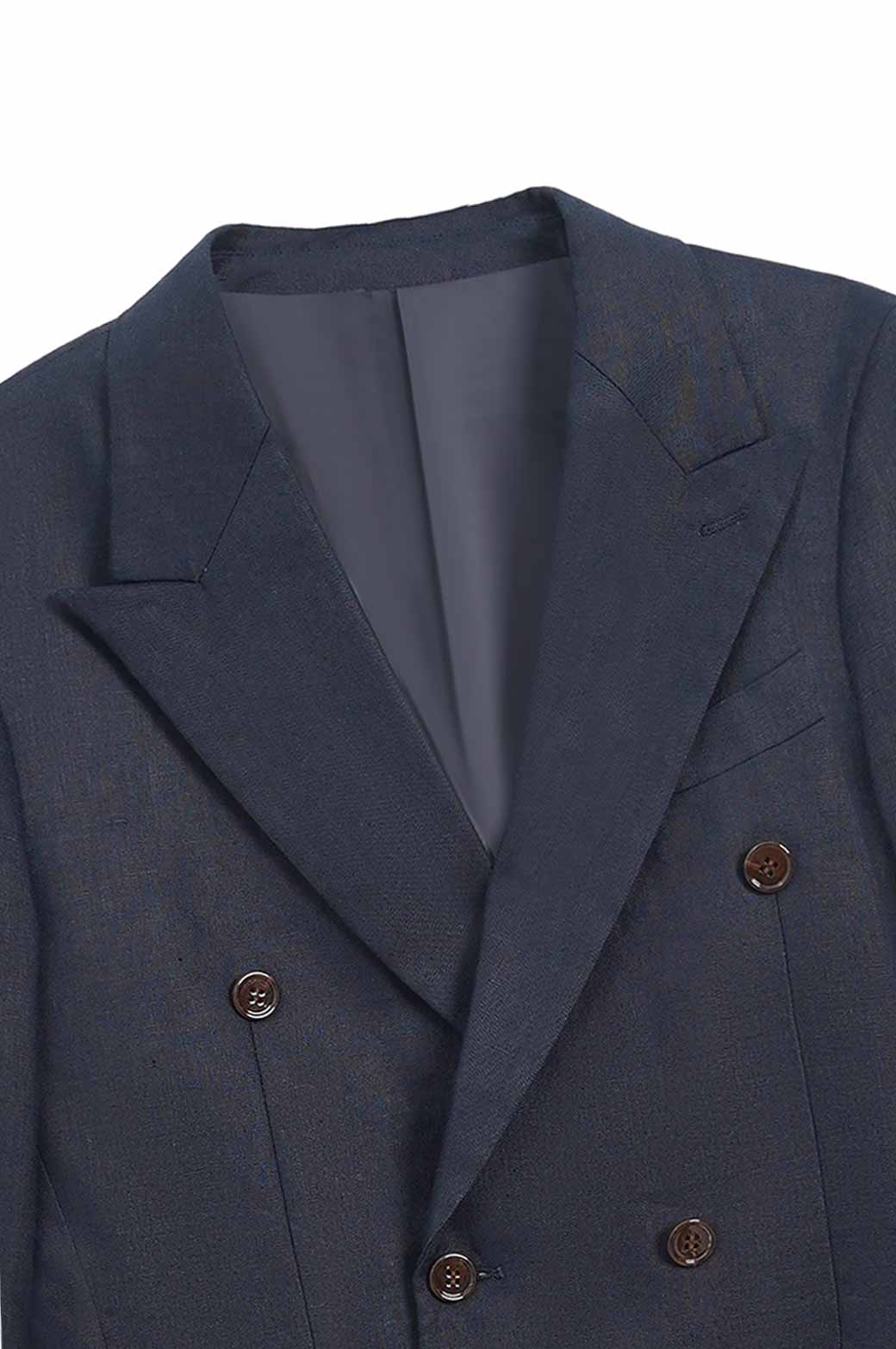 NAVY PREMIUM LINEN BLAZER