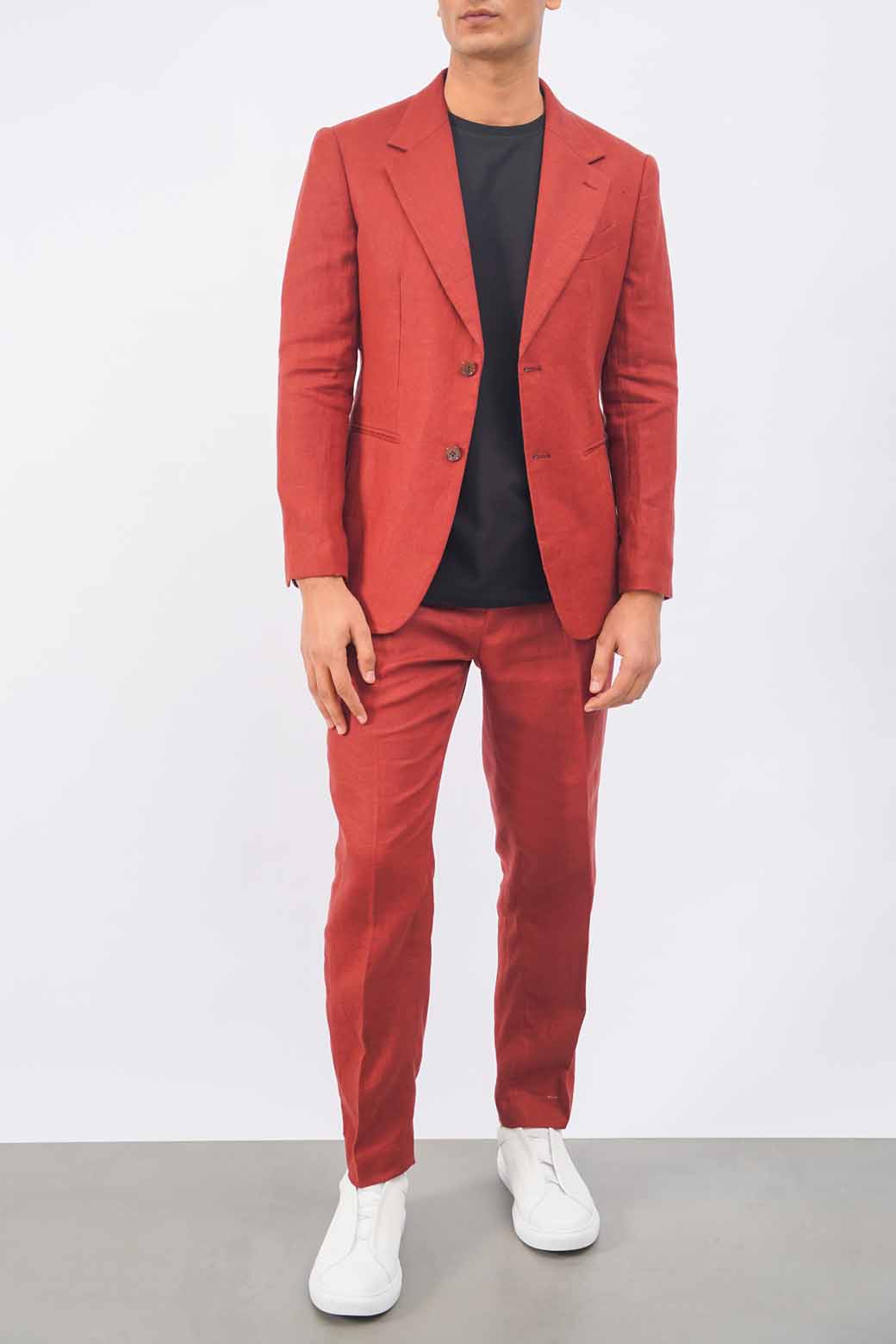 MAROON PREMIUM LINEN BLAZER