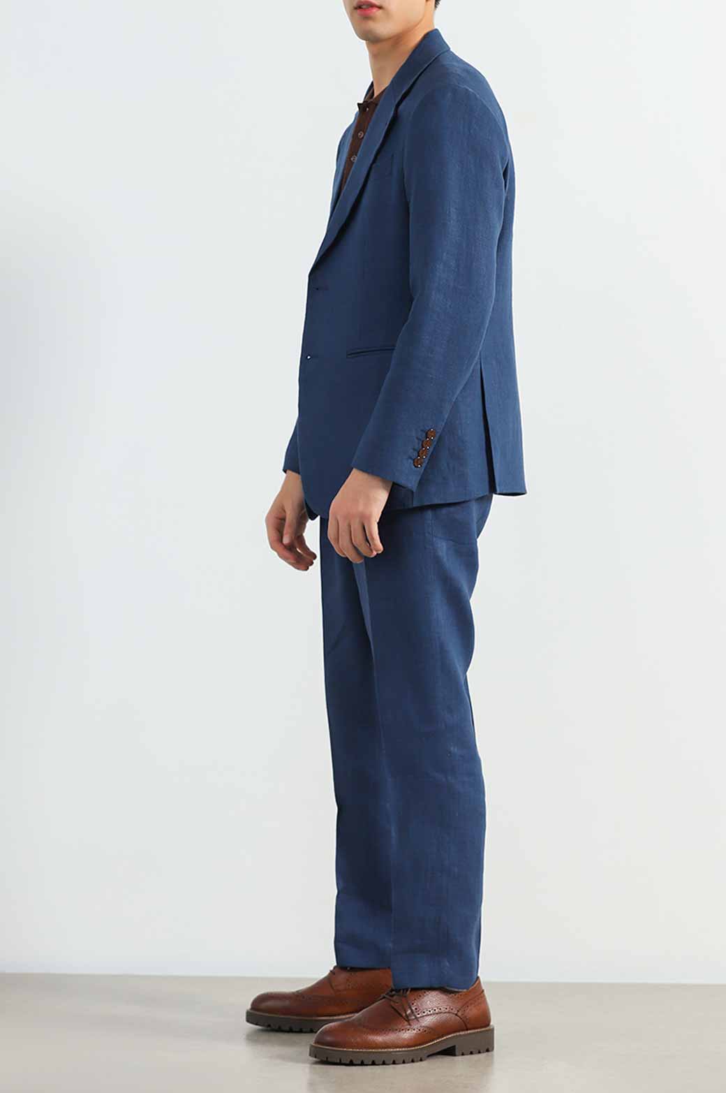 NAVY PREMIUM LINEN BLAZER