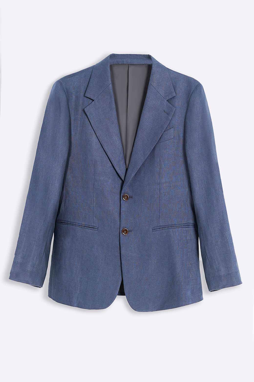 NAVY PREMIUM LINEN BLAZER