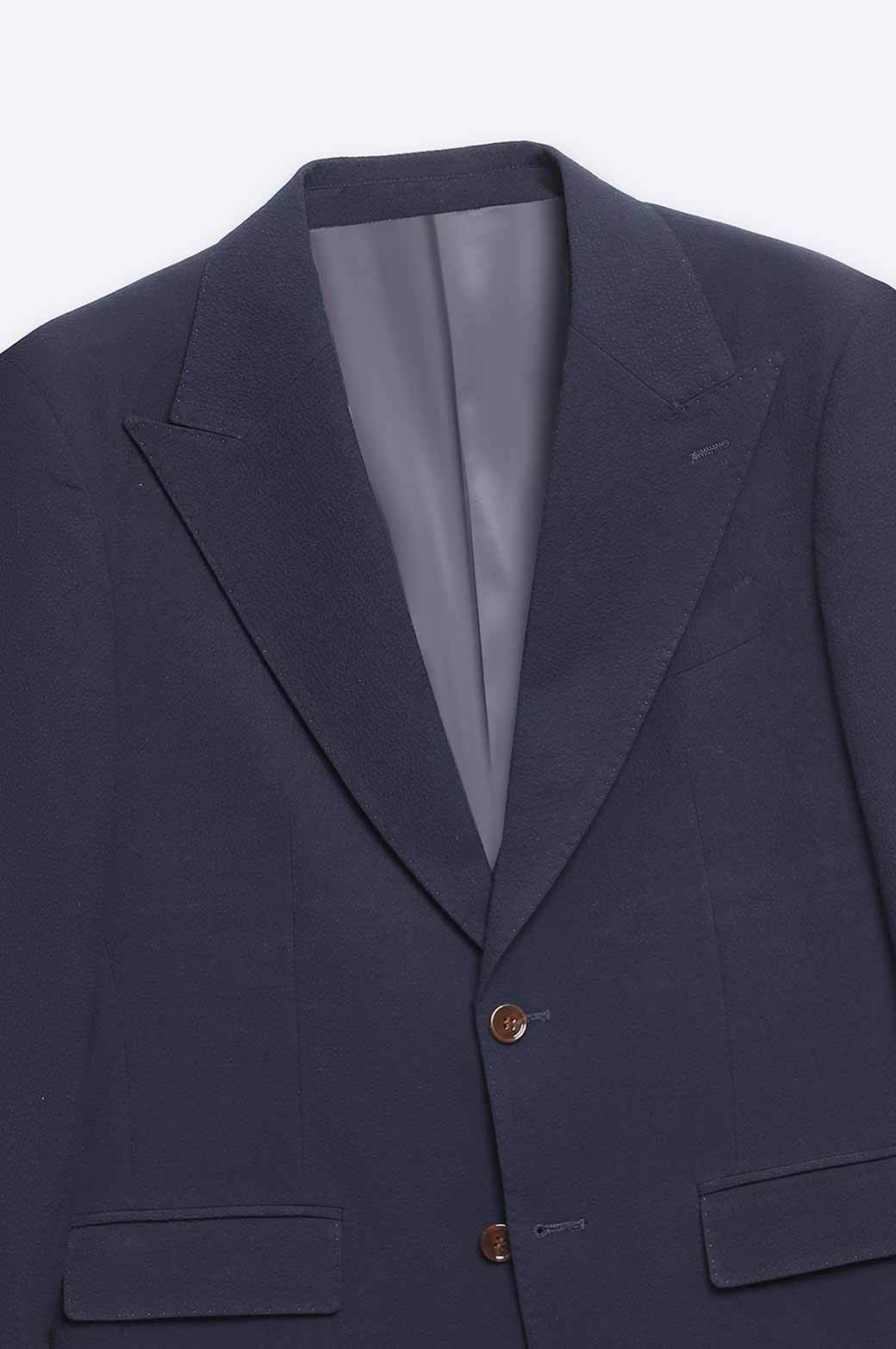 NAVY TEXTURED BLAZER