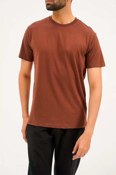 Chocolate Crew Neck T-Shirt