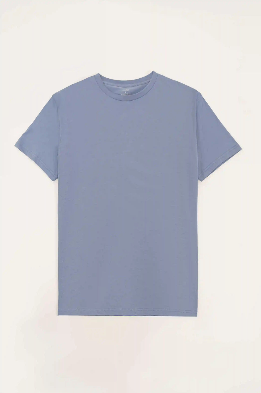 Light Blue Crew Neck T-Shirt