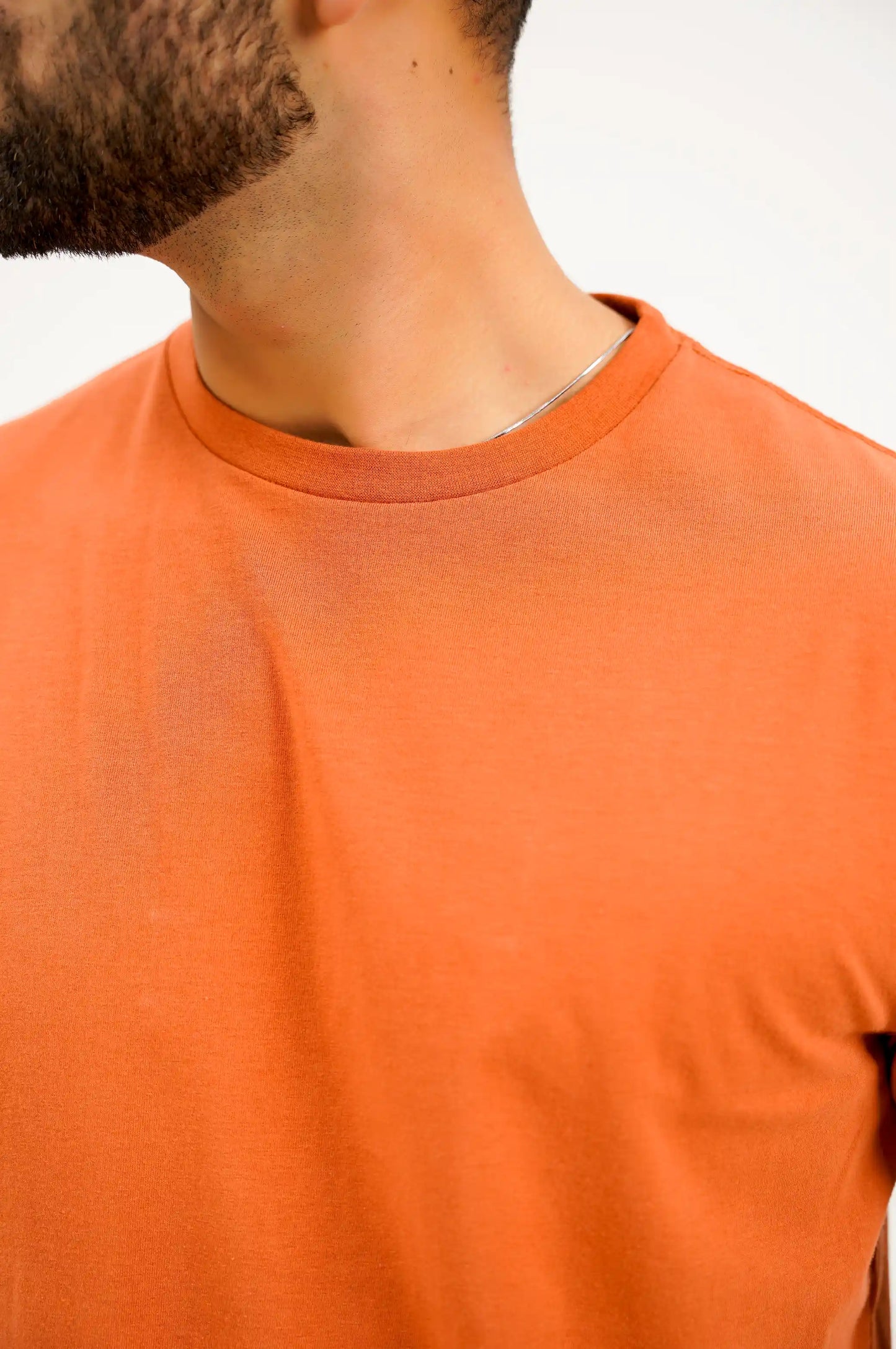 Rust Crew Neck T-Shirt