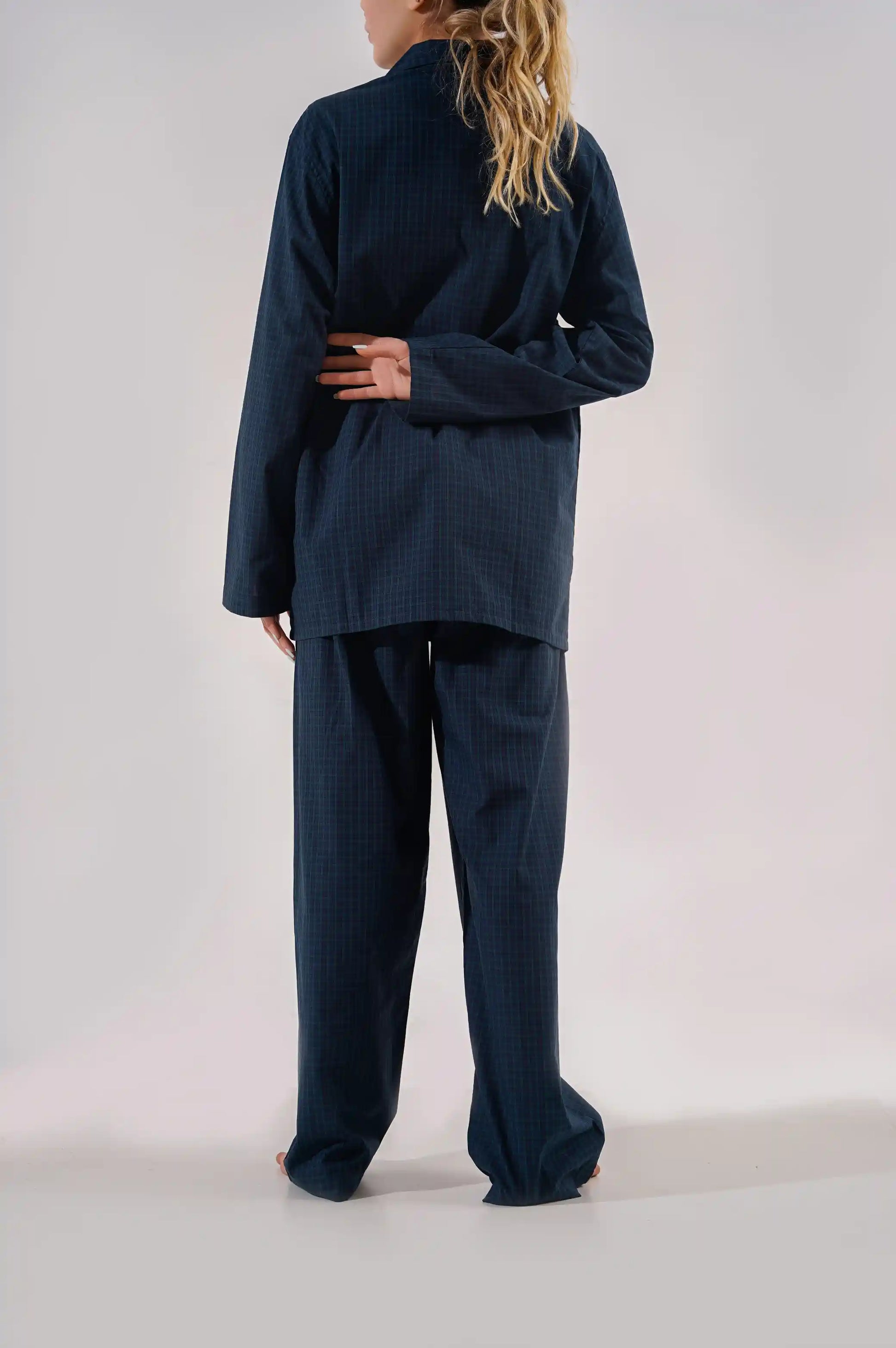 DARK GREEN COTTON PJ SET