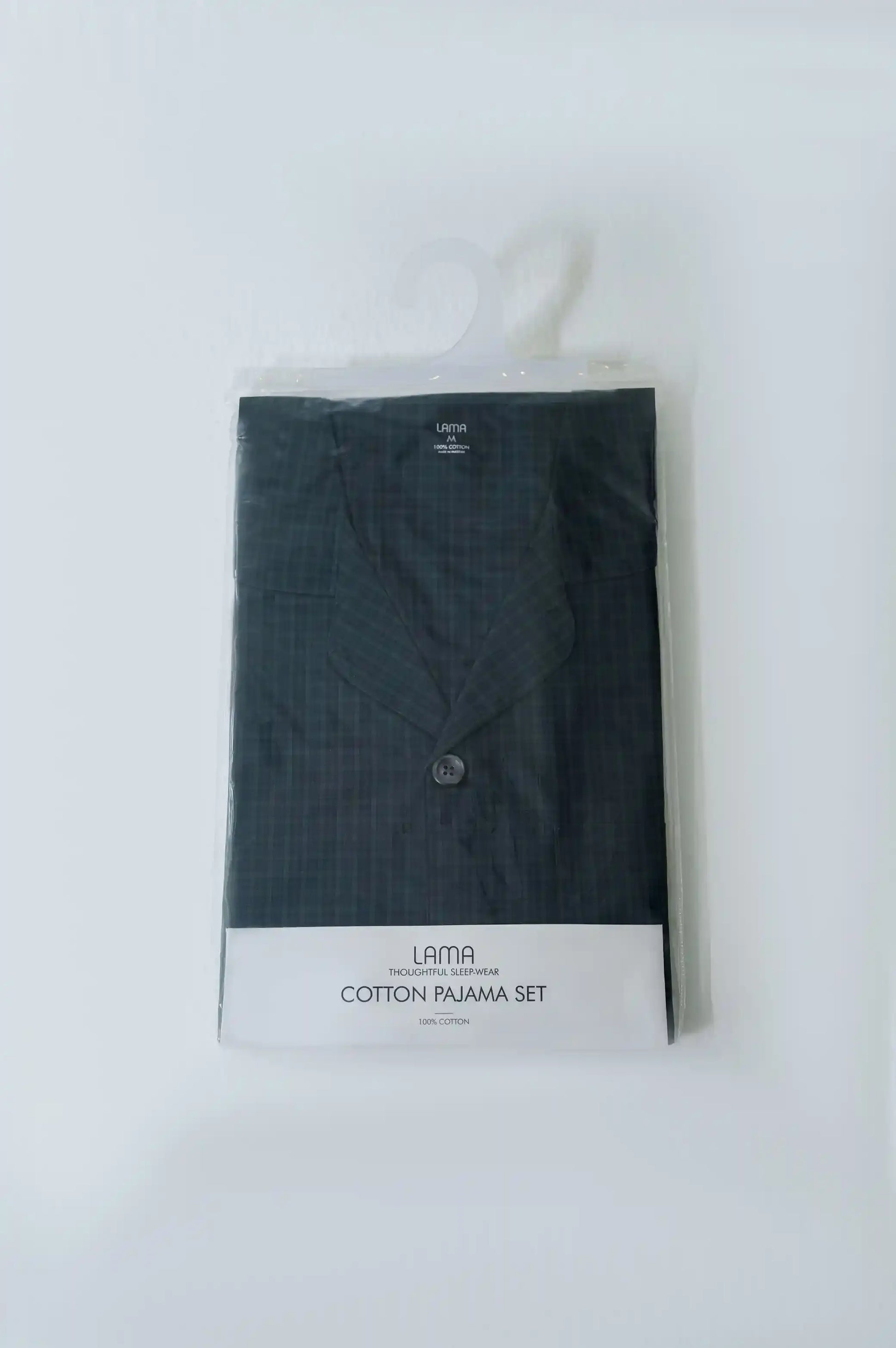 DARK GREEN COTTON PJ SET