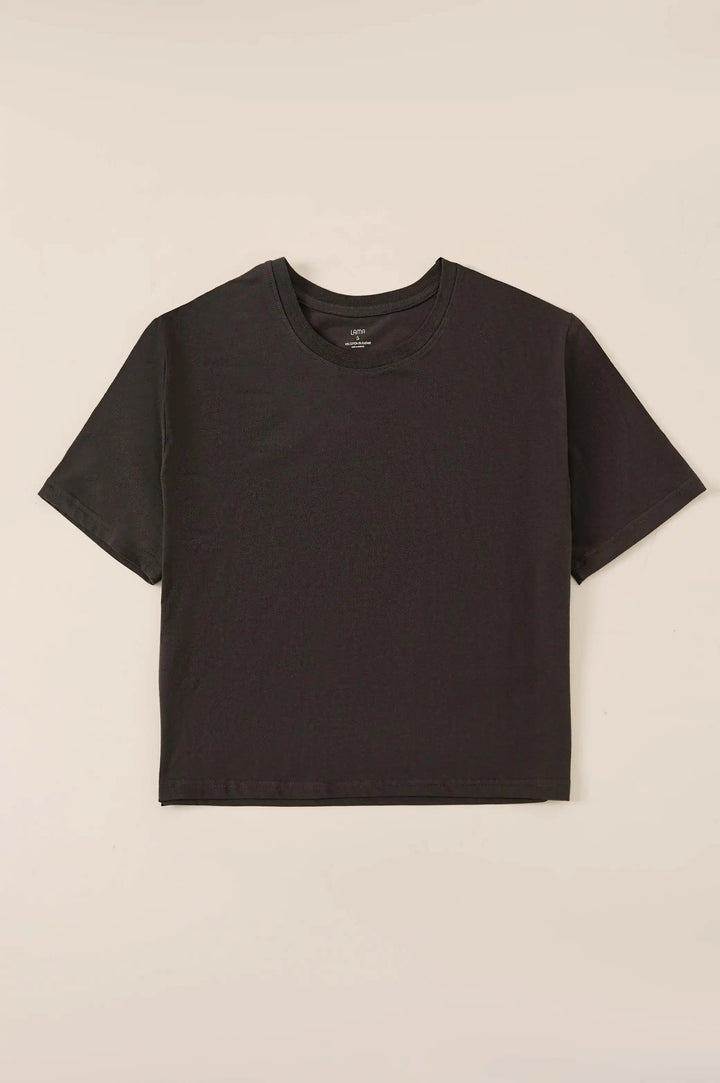 Dark Grey cropped T-Shirt