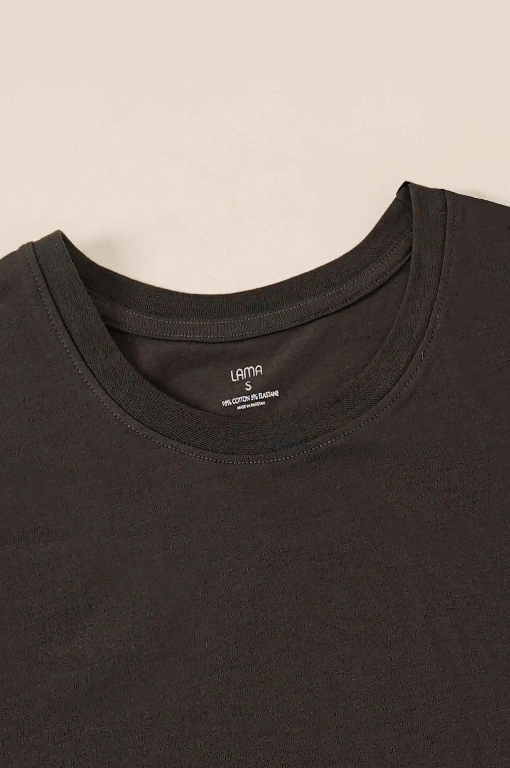 Dark Grey cropped T-Shirt