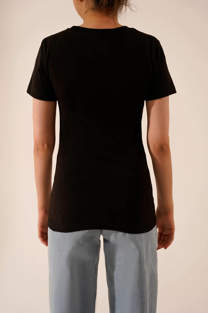 Black Slim Fit T-Shirt