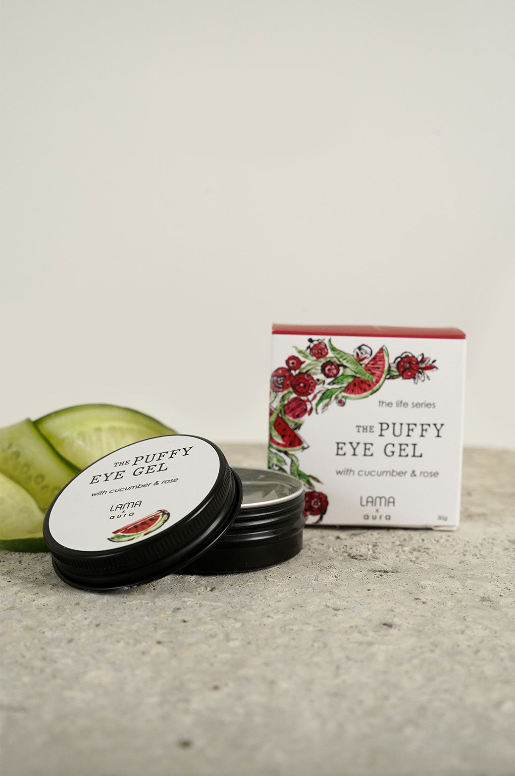 BLACK THE PUFFY EYE GEL