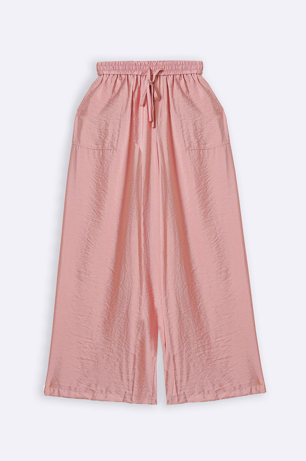 PINK LONG FLOWY PANTS