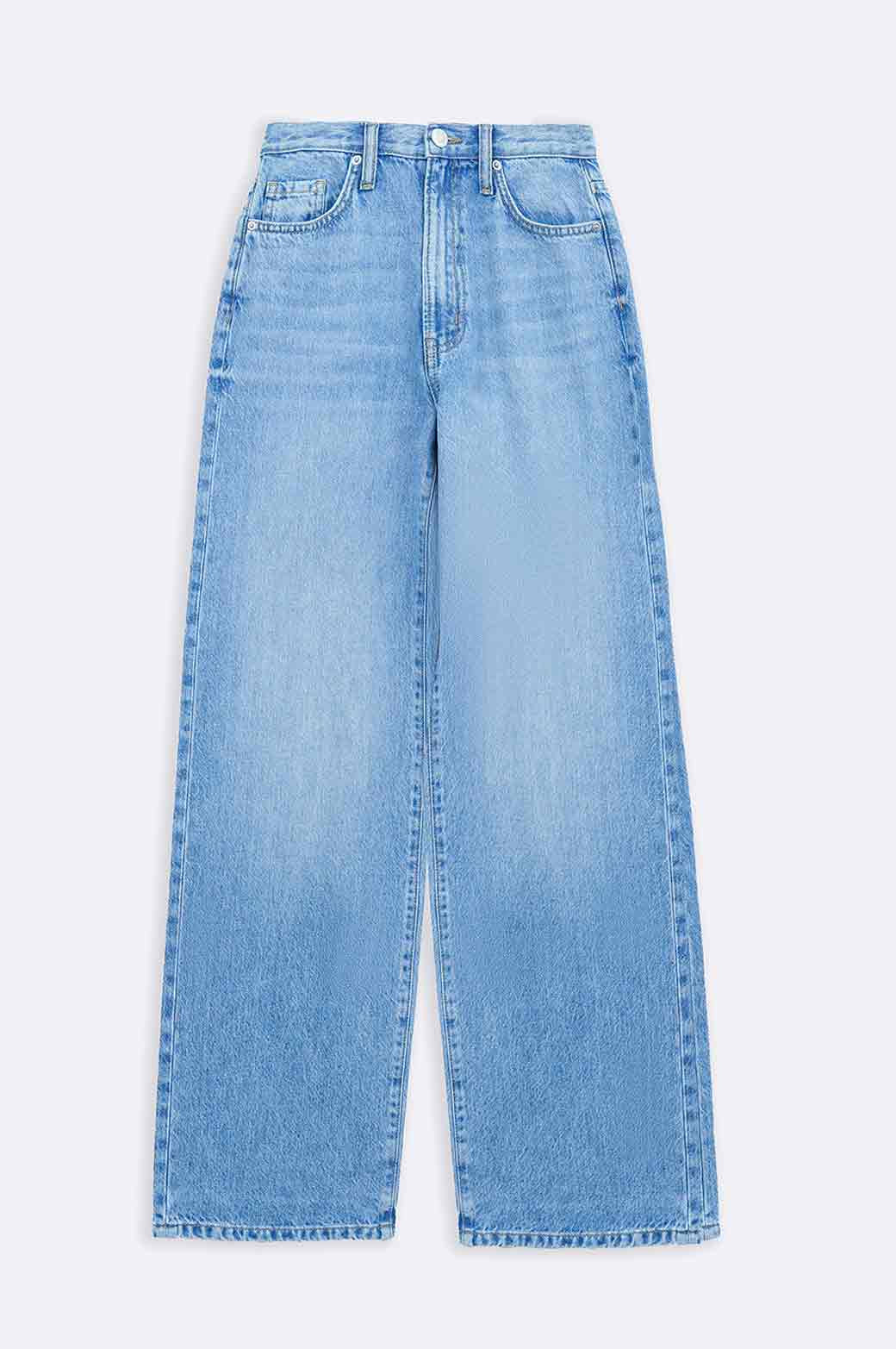 LIGHT BLUE WIDE LONG JEANS