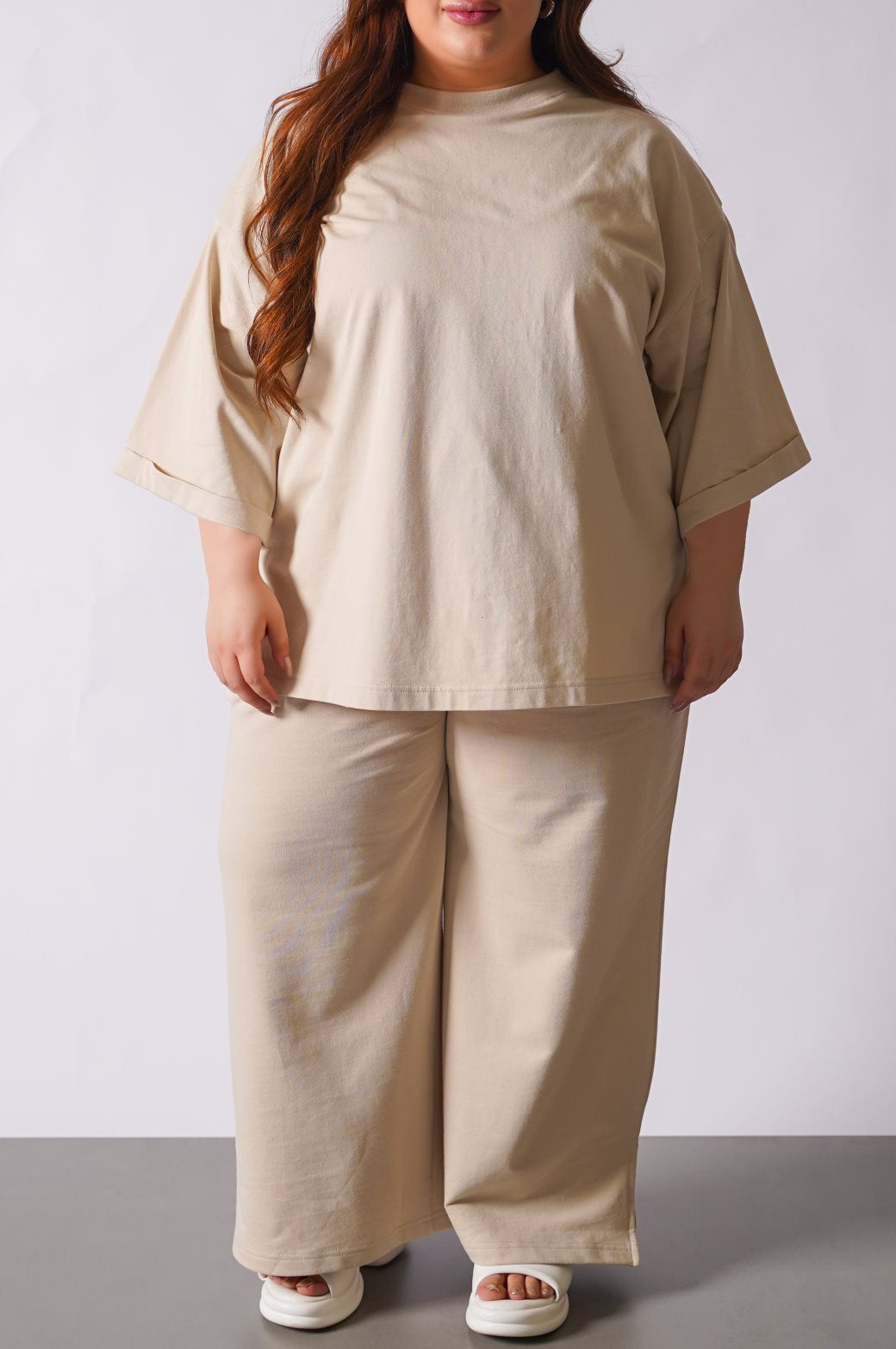 IVORY CURVE ALL-DAY PANTS
