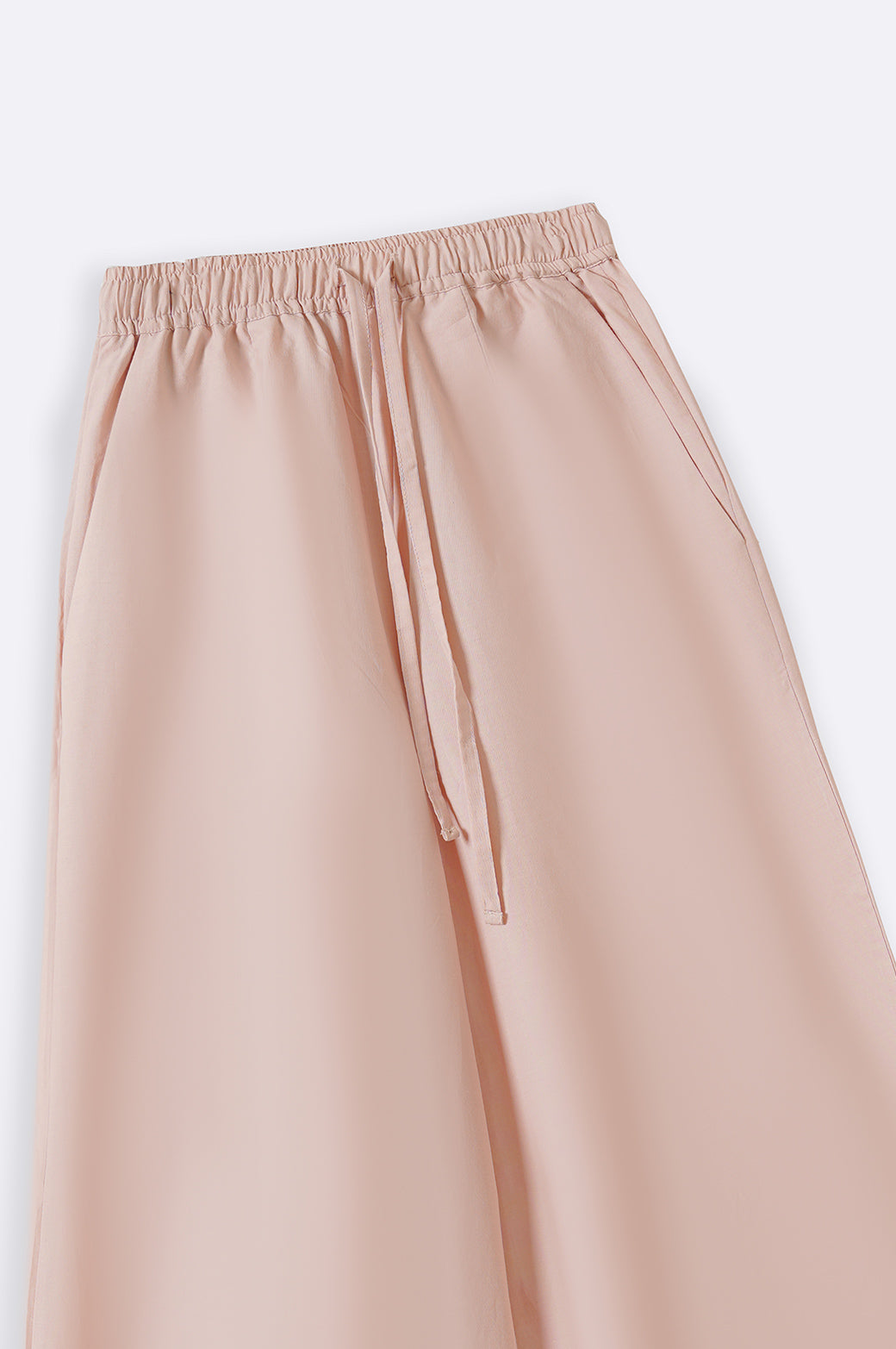 TEA PINK SCHIFFLI DRAWSTRING CULOTTES