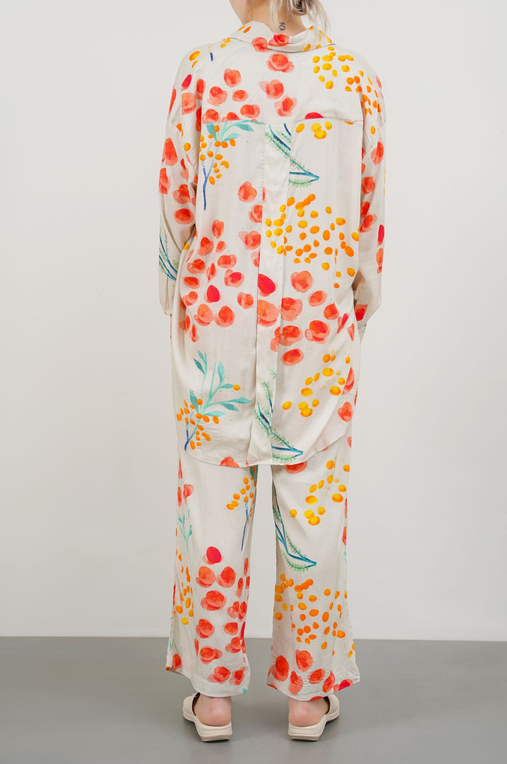 MULTI BLOOM PRINTED PANTS