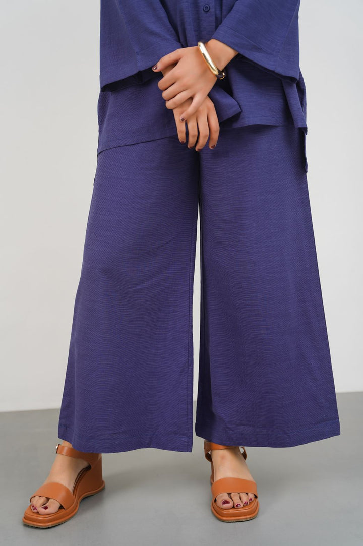 NAVY EASY BREEZY PANTS