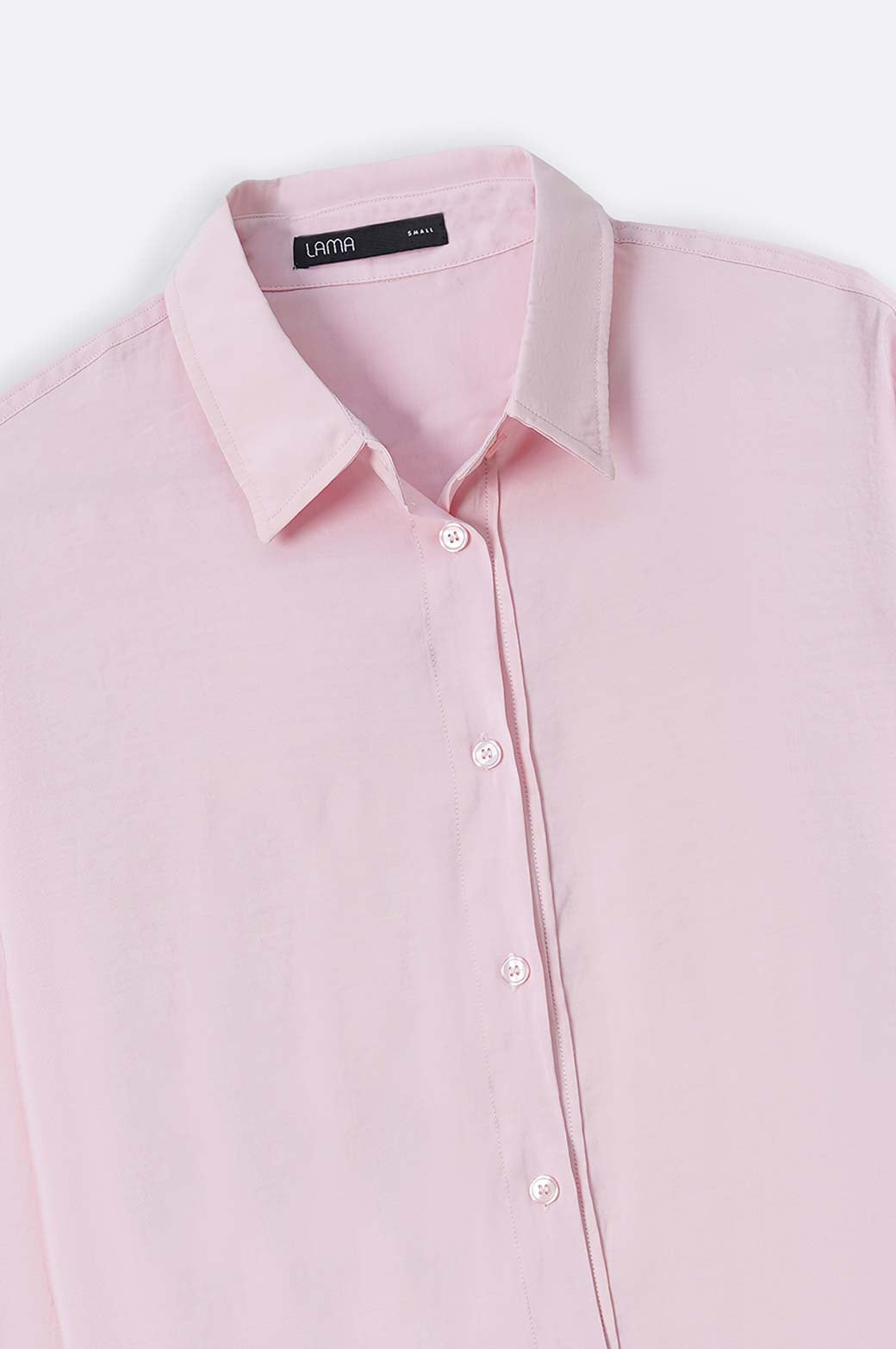 PINK STONE WASH BUTTON DOWN