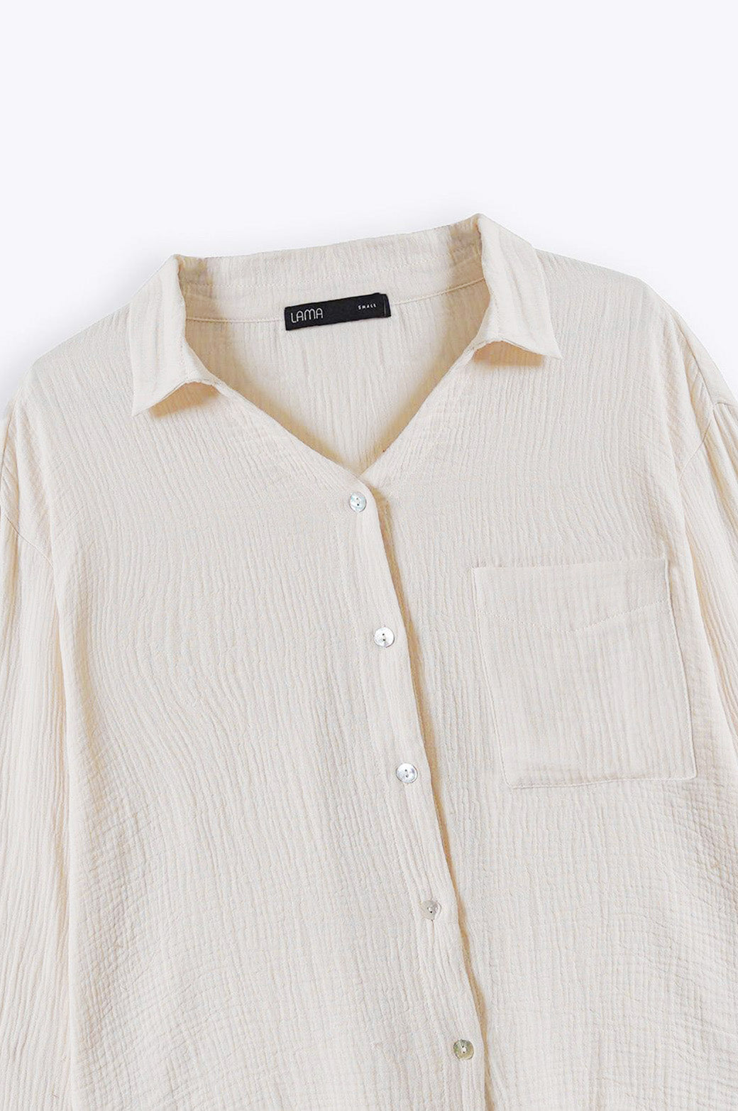 BASIC MUSLIN BUTTON DOWN