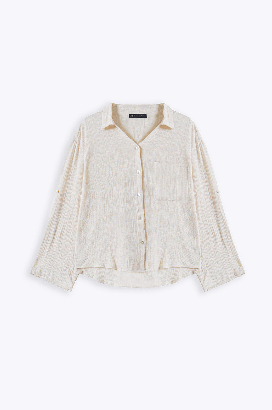 BASIC MUSLIN BUTTON DOWN