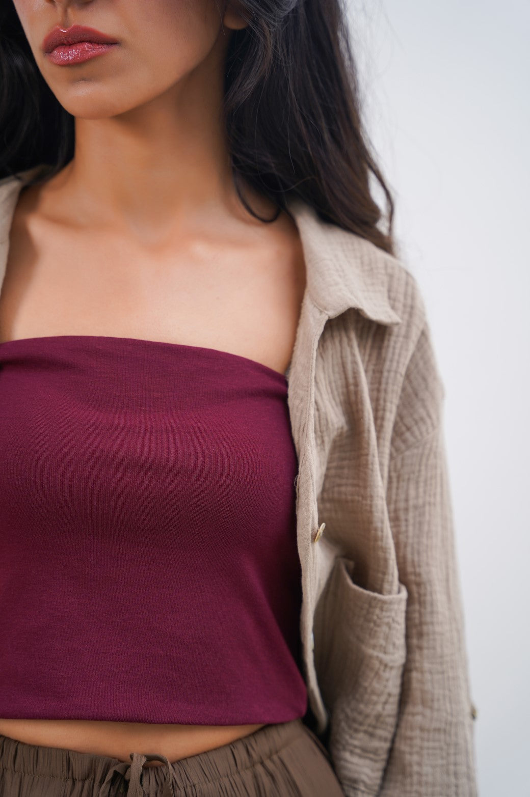 WINE LONG BANDEAU