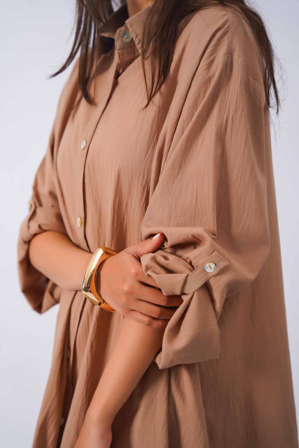 COFFEE ORGANIC COTTON TUNIC
