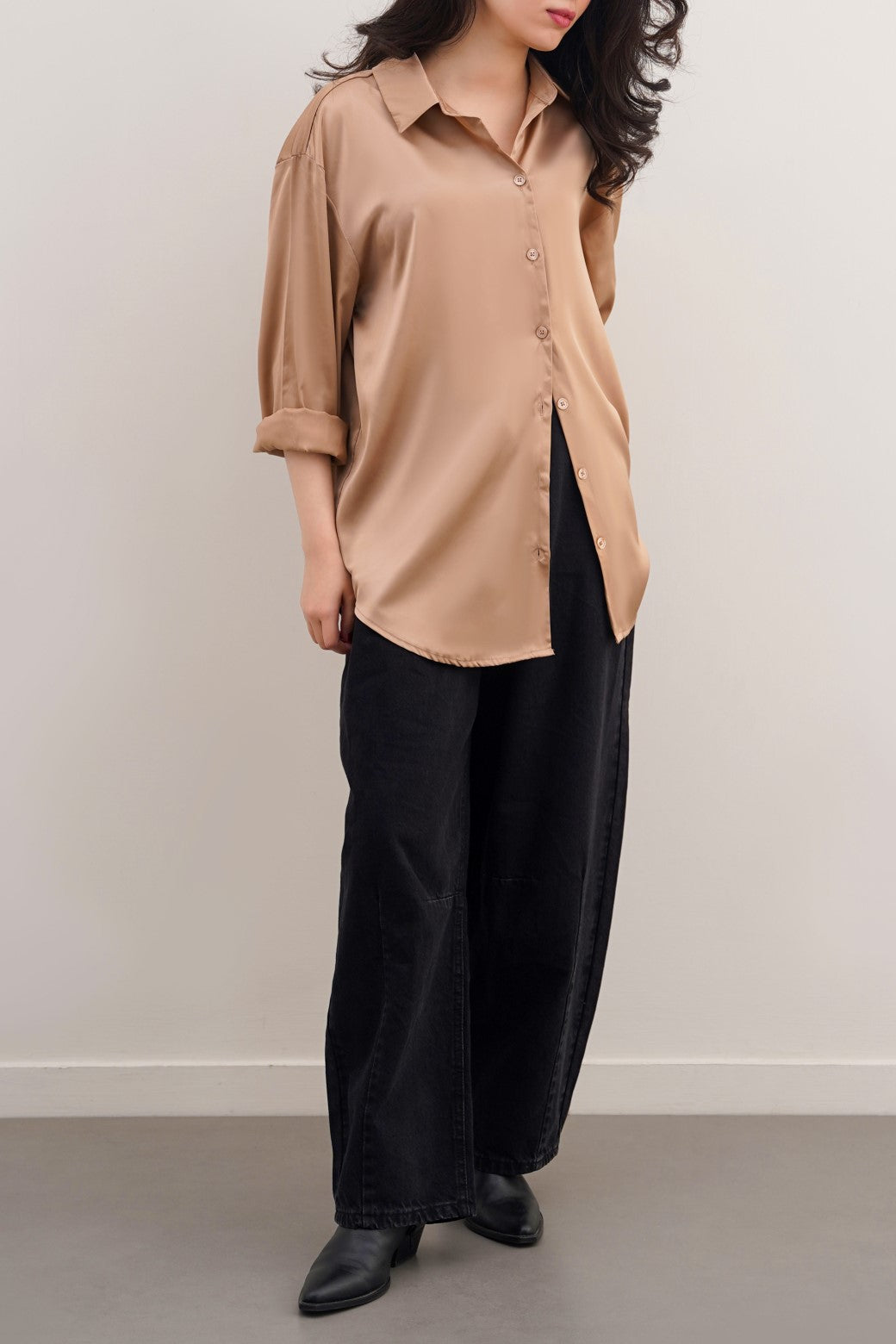 BASIC SILK SHIRT