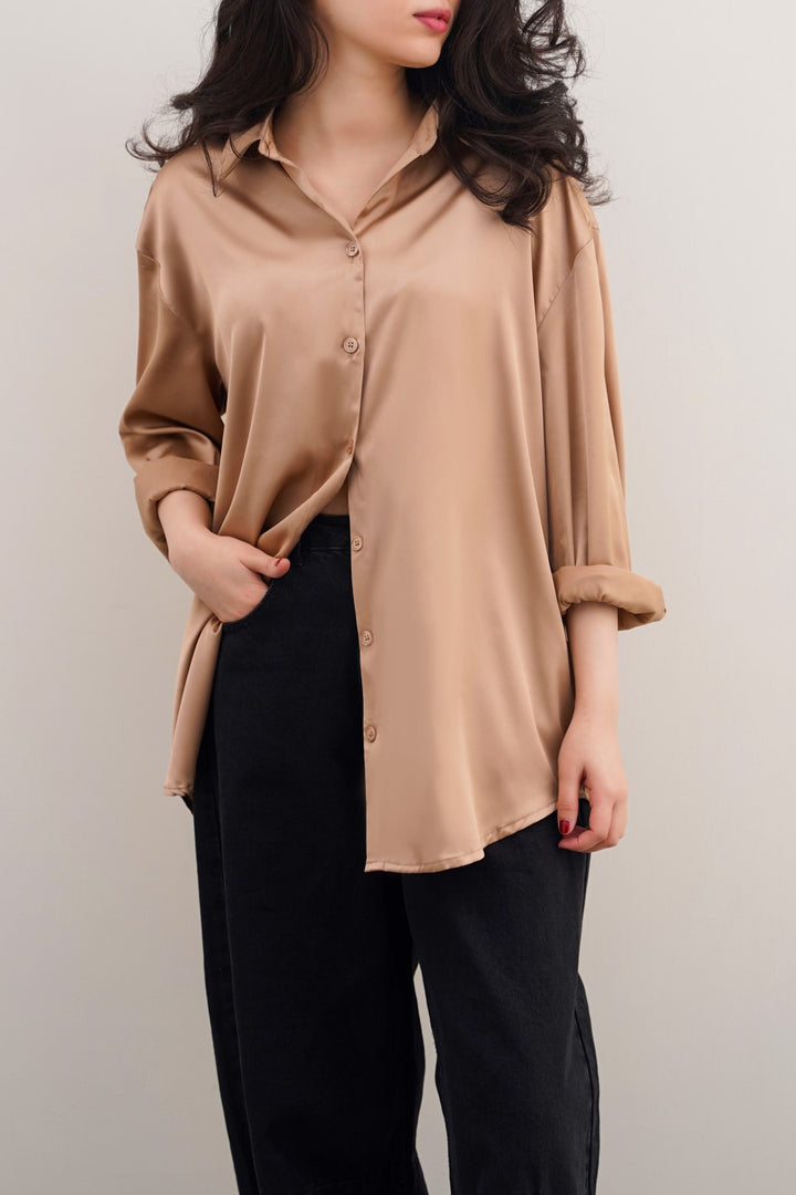 BASIC SILK SHIRT